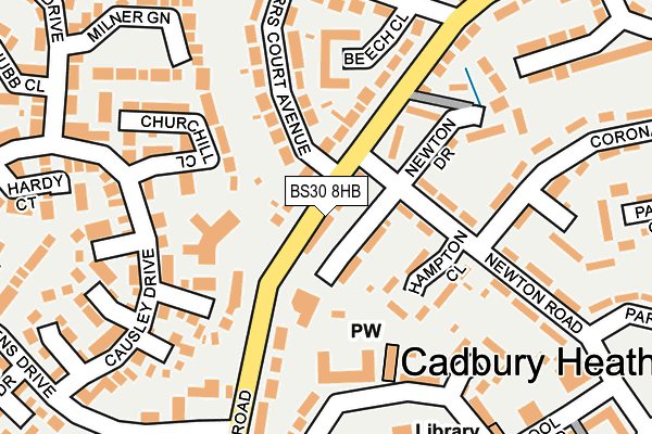 BS30 8HB map - OS OpenMap – Local (Ordnance Survey)