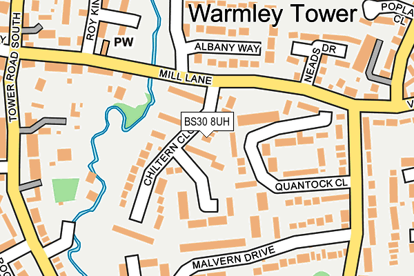 BS30 8UH map - OS OpenMap – Local (Ordnance Survey)