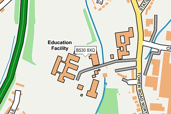 BS30 8XQ map - OS OpenMap – Local (Ordnance Survey)