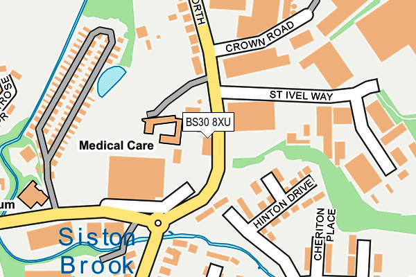 BS30 8XU map - OS OpenMap – Local (Ordnance Survey)