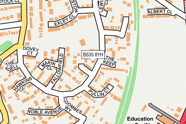 BS30 8YH map - OS OpenMap – Local (Ordnance Survey)