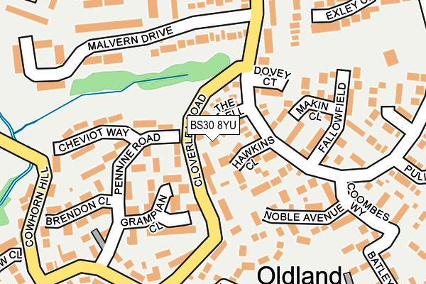 BS30 8YU map - OS OpenMap – Local (Ordnance Survey)