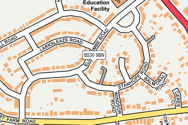 BS30 9BN map - OS OpenMap – Local (Ordnance Survey)