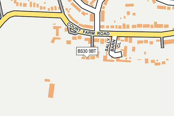 BS30 9BT map - OS OpenMap – Local (Ordnance Survey)