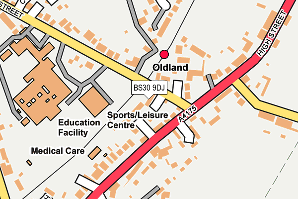 BS30 9DJ map - OS OpenMap – Local (Ordnance Survey)