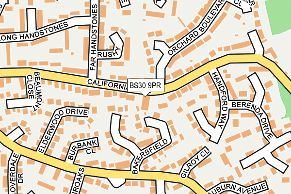 BS30 9PR map - OS OpenMap – Local (Ordnance Survey)