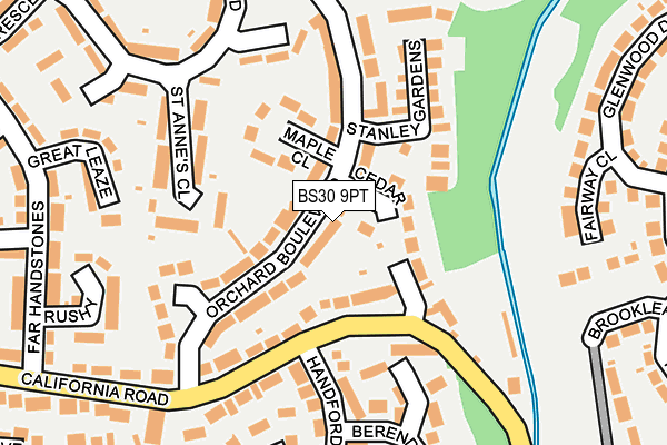 BS30 9PT map - OS OpenMap – Local (Ordnance Survey)
