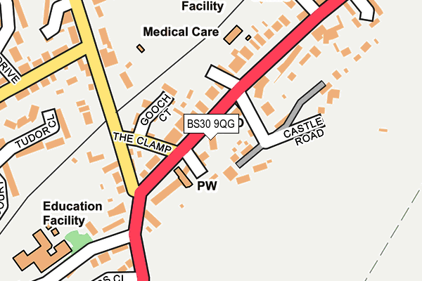 BS30 9QG map - OS OpenMap – Local (Ordnance Survey)