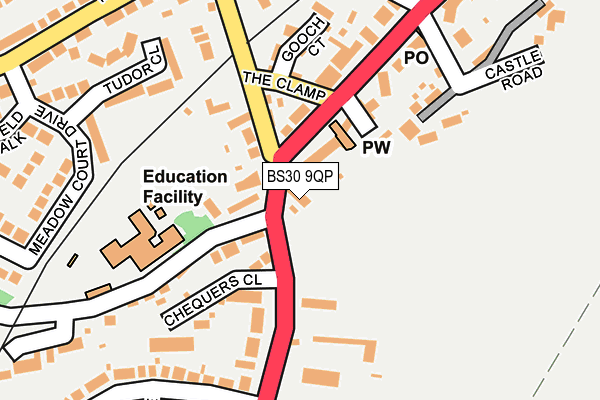 BS30 9QP map - OS OpenMap – Local (Ordnance Survey)