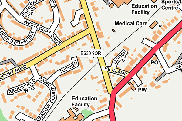 BS30 9QR map - OS OpenMap – Local (Ordnance Survey)