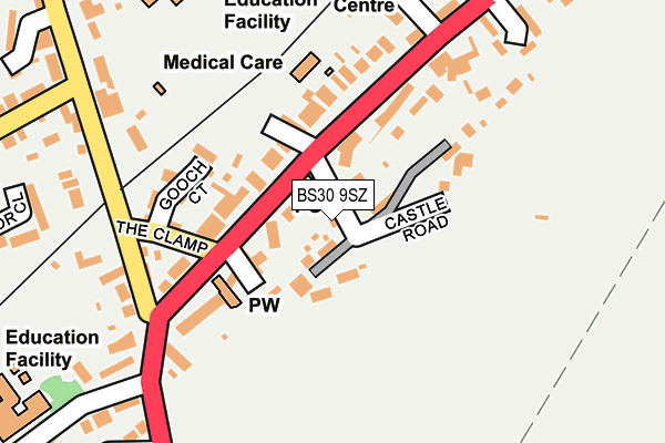 Map of DMK STORAGE LTD at local scale