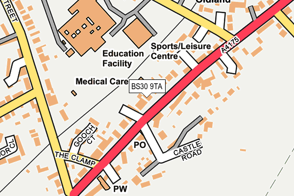 Map of FABRIC FOCUS LTD at local scale