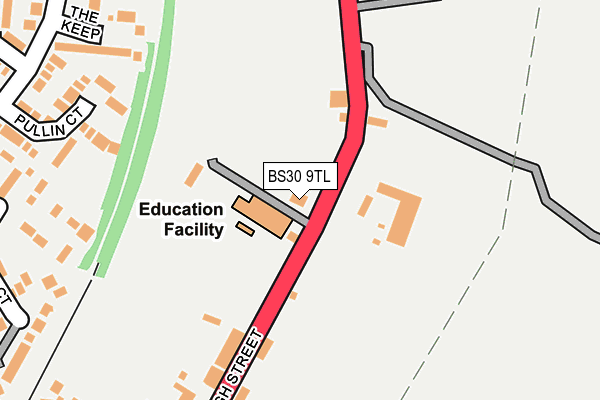 BS30 9TL map - OS OpenMap – Local (Ordnance Survey)