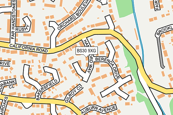 BS30 9XG map - OS OpenMap – Local (Ordnance Survey)