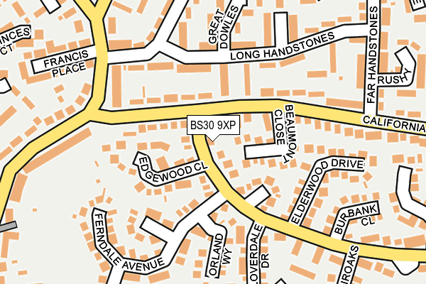 BS30 9XP map - OS OpenMap – Local (Ordnance Survey)