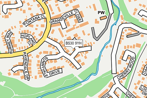 BS30 9YH map - OS OpenMap – Local (Ordnance Survey)