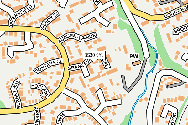 BS30 9YJ map - OS OpenMap – Local (Ordnance Survey)