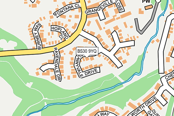 BS30 9YQ map - OS OpenMap – Local (Ordnance Survey)