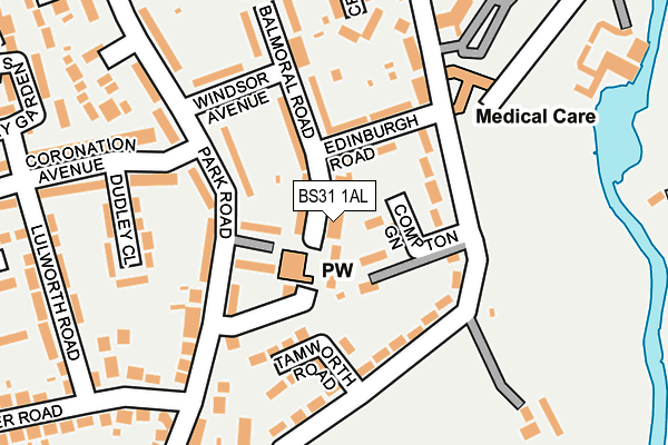 BS31 1AL map - OS OpenMap – Local (Ordnance Survey)