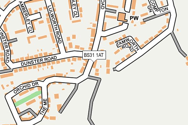 BS31 1AT map - OS OpenMap – Local (Ordnance Survey)