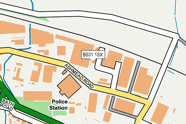 Map of VOICE PRESS LTD at local scale