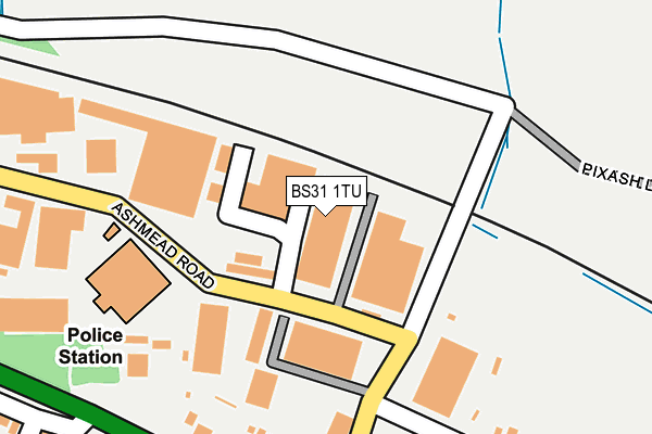 Map of GRIFFIN ROOFING SUPPLIES LTD at local scale