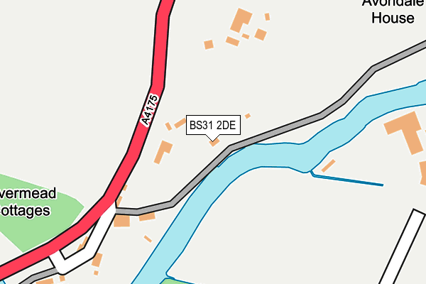 BS31 2DE map - OS OpenMap – Local (Ordnance Survey)