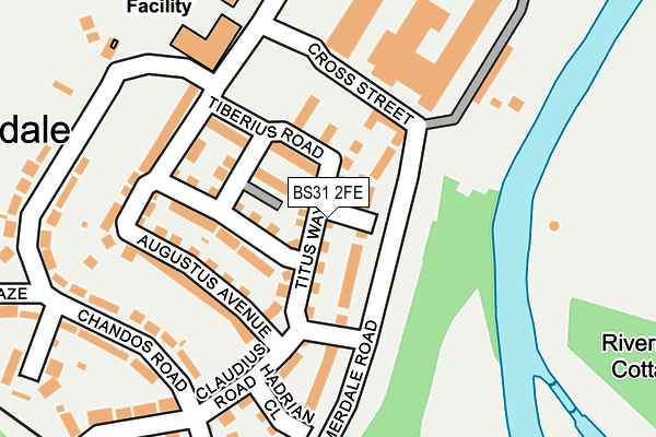 BS31 2FE map - OS OpenMap – Local (Ordnance Survey)