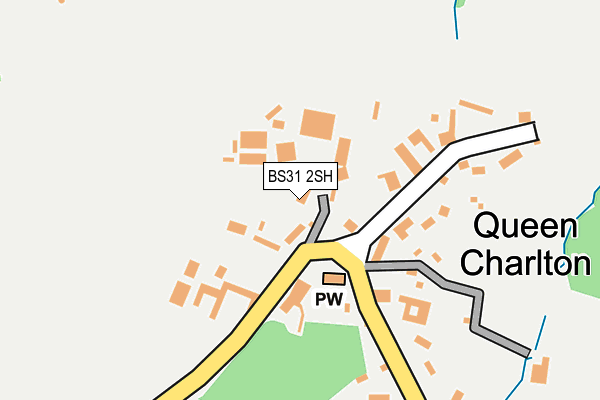 BS31 2SH map - OS OpenMap – Local (Ordnance Survey)