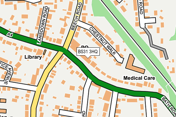 Map of GMR BRISTOL LTD at local scale
