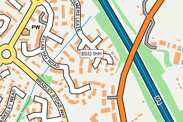 BS32 0HH map - OS OpenMap – Local (Ordnance Survey)