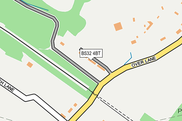 BS32 4BT map - OS OpenMap – Local (Ordnance Survey)