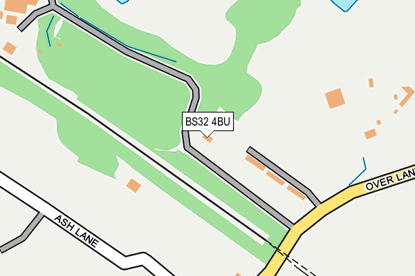 BS32 4BU map - OS OpenMap – Local (Ordnance Survey)