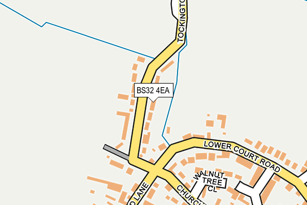 BS32 4EA map - OS OpenMap – Local (Ordnance Survey)