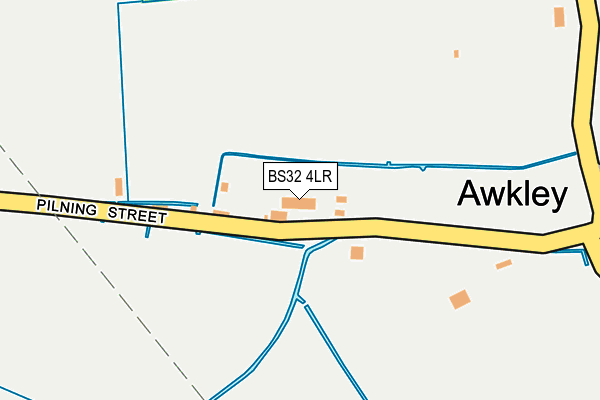 BS32 4LR map - OS OpenMap – Local (Ordnance Survey)