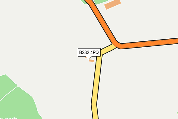 BS32 4PQ map - OS OpenMap – Local (Ordnance Survey)