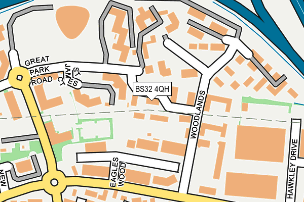 Map of STREETS STEELE LIMITED at local scale
