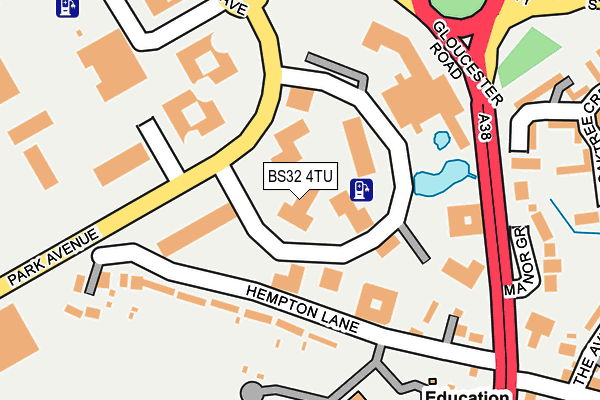 Map of GP HB LEISURE LTD at local scale