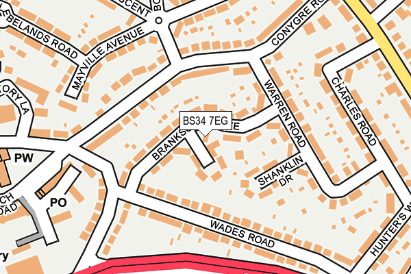 Map of 999 ELECTRICAL & RENEWABLE ENERGY LTD at local scale