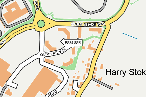 Map of HAWKINS PLANT SERVICES LIMITED at local scale