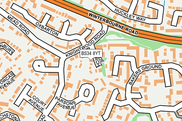 Map of WAVES CONSTRUCTION AND MAINTENANCE LTD at local scale