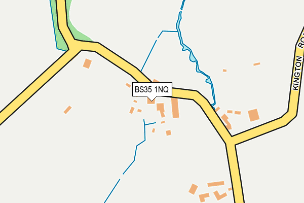 BS35 1NQ map - OS OpenMap – Local (Ordnance Survey)