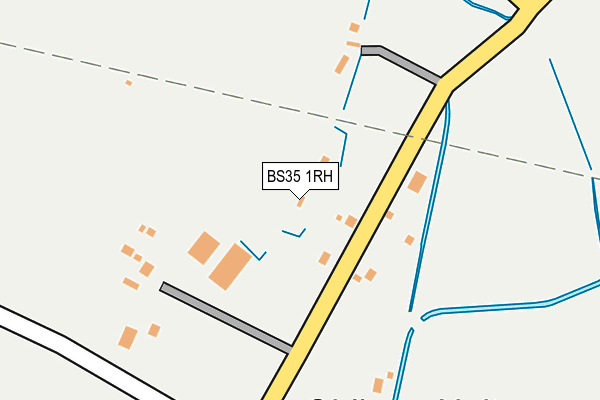 BS35 1RH map - OS OpenMap – Local (Ordnance Survey)