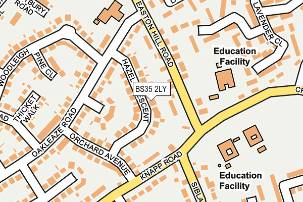 Map of ACE TECHNICAL LTD at local scale