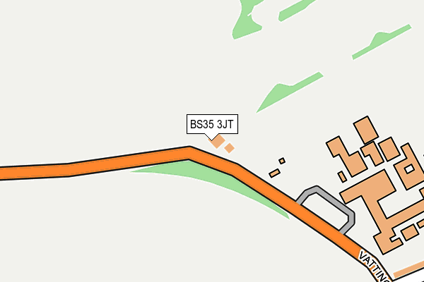 BS35 3JT map - OS OpenMap – Local (Ordnance Survey)