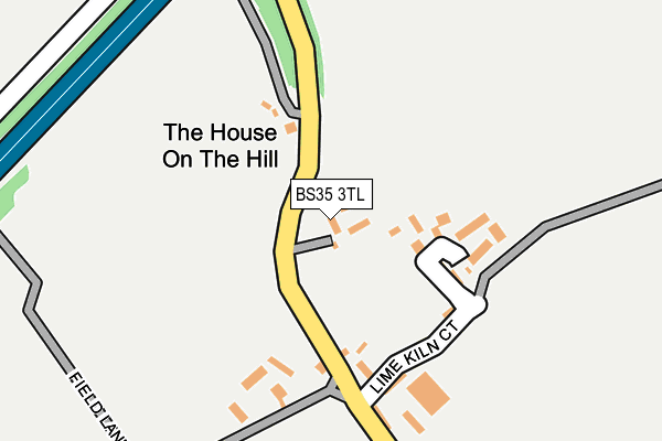 BS35 3TL map - OS OpenMap – Local (Ordnance Survey)