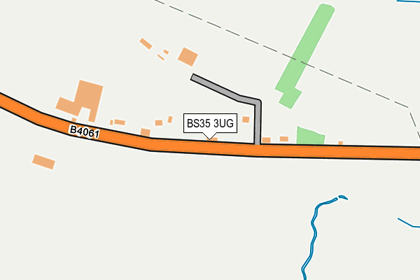 BS35 3UG map - OS OpenMap – Local (Ordnance Survey)