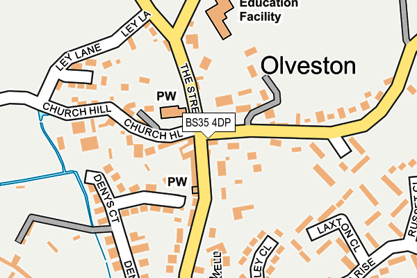 BS35 4DP map - OS OpenMap – Local (Ordnance Survey)