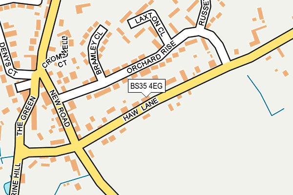 BS35 4EG map - OS OpenMap – Local (Ordnance Survey)