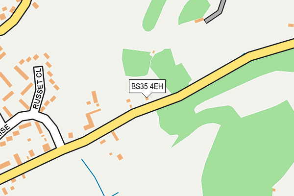 BS35 4EH map - OS OpenMap – Local (Ordnance Survey)